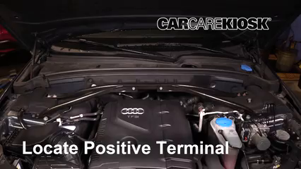 How to Jumpstart a 2011 Audi Q5 Premium Plus 2.0L 4 Cyl. Turbo